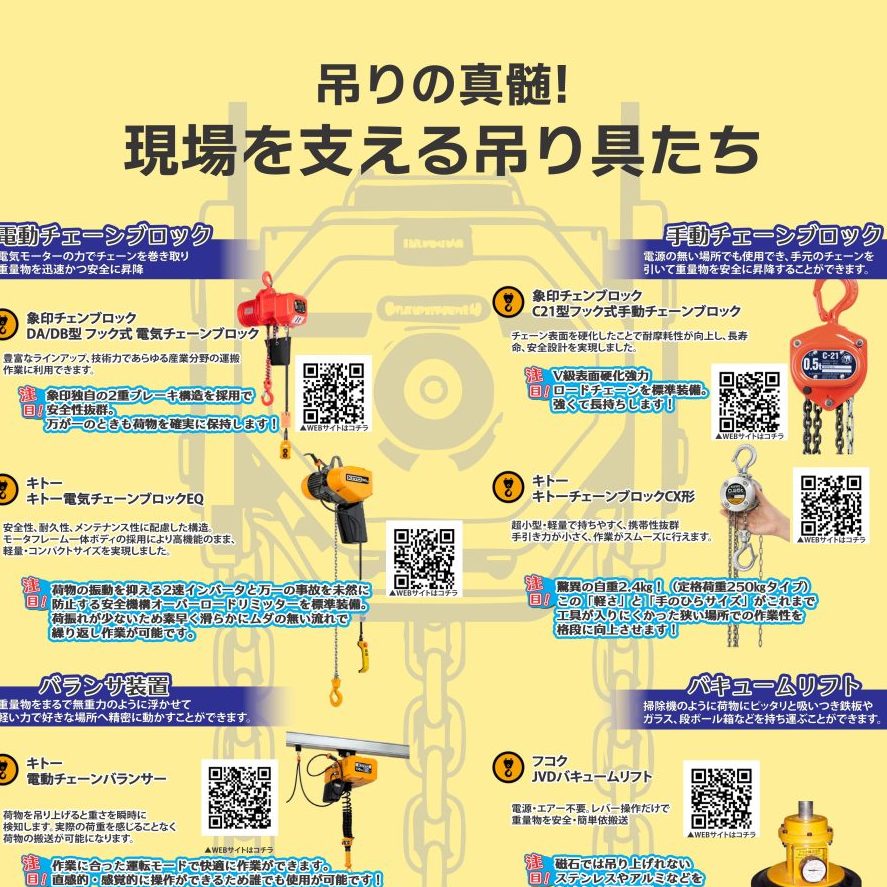 吊り具のご紹介☆彡 | 宮野商工株式会社